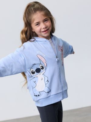 סווטשירט קפוצ’ון פרנץ’ טרי STITCH