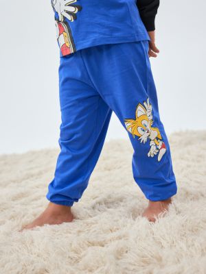 סט פיג’מה ארוכה SONIC