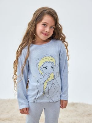 סט פיג’מה ארוכה FROZEN