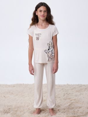 סט פיג’מה ריב MINNIE