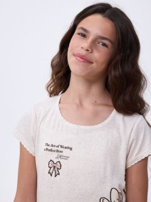 סט פיג’מה ריב MINNIE