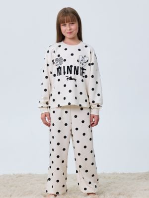 סט פיג’מה פרנץ’ טרי MINNIE