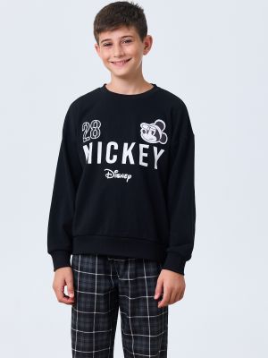 סט פיג’מה פרנץ’ טרי MICKEY