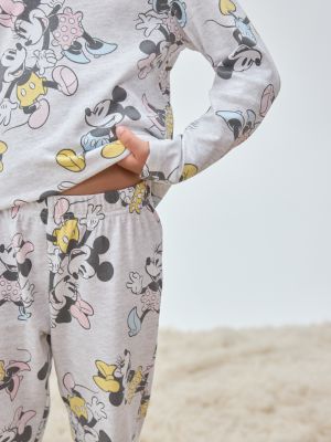 סט פיג’מה ארוכה דקה אינטרלוק MINNIE