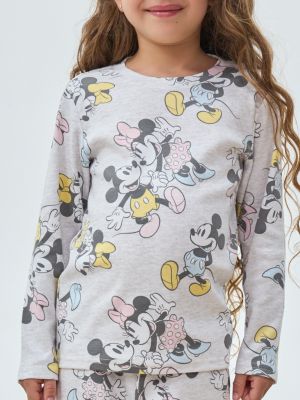 סט פיג’מה ארוכה דקה אינטרלוק MINNIE