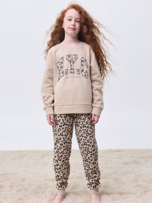 סט פיג’מה פוטר LEOPARD