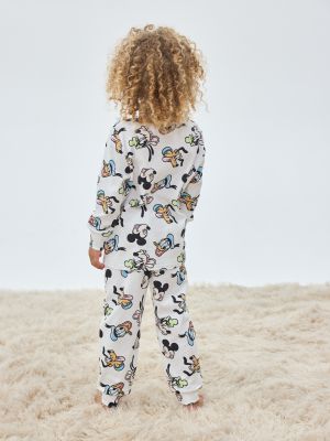 סט פיג’מה ארוכה דקה אינטרלוק MICKEY