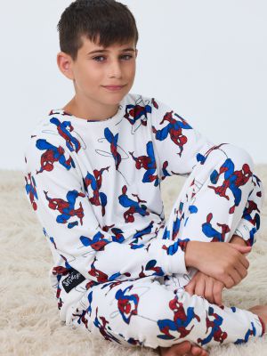 סט פיג’מה קטיפה SPIDERMAN