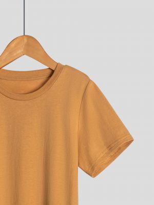 חולצה קצרה צווארון עגול לילדים