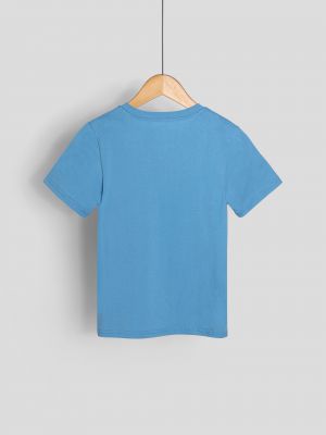 חולצה קצרה צווארון וי לבנים