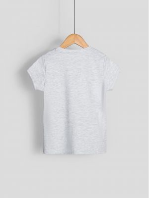 חולצה קצרה צווארון וי לבנות