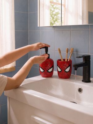 כלי למברשות שיניים SPIDERMAN