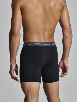 מארז 3 תחתוני בוקסר ארוכים וצמודים