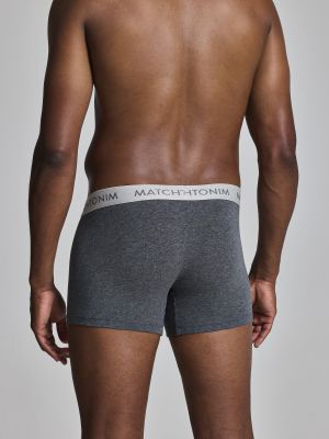 מארז 3 תחתוני בוקסר צמודים וקצרים