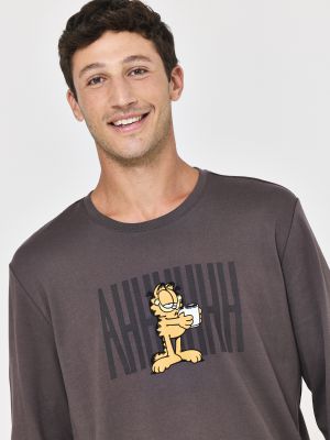 סט פיג’מה ארוכה GARFIELD