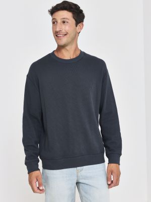 חולצה ארוכה וופל