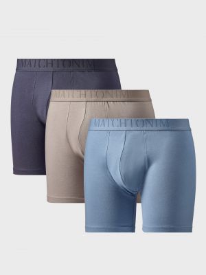 מארז 3 תחתוני בוקסר צמודים ארוכים