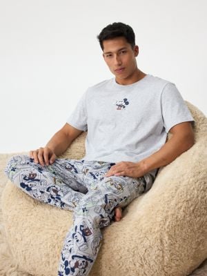 סט פיג’מה עם כיתוב אישי MICKEY