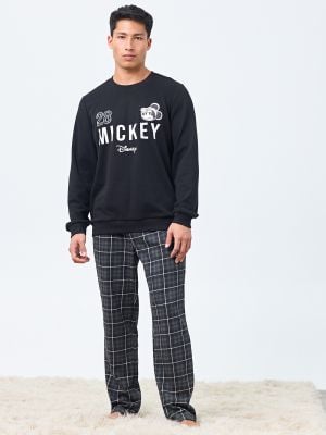 סט פיג’מה פרנץ’ טרי MICKEY