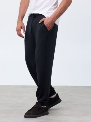 מכנסיים ארוכים עם סיומת גומי