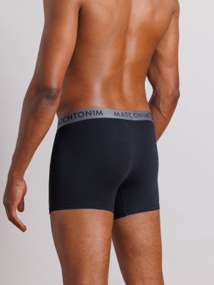 מארז 3 תחתוני בוקסר צמודים וקצרים COTTON STRETCH