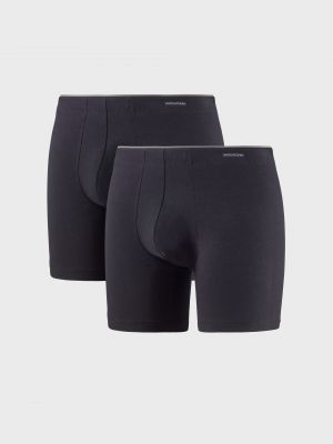 מארז 2 תחתוני בוקסר ארוכים COTTON STRETCH