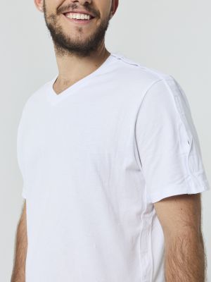 חולצה נגישה עם פתחים בצדדים יוניסקס