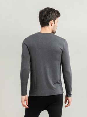 חולצה תרמית צווארון וי SLIM FIT