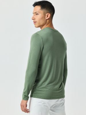 חולצה תרמית צווארון וי SLIM FIT