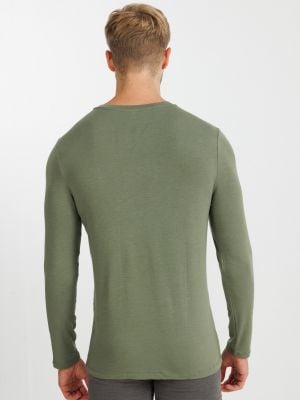 חולצה תרמית צווארון עגול SLIM FIT