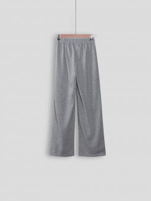 מכנסיים ארוכים דקים בגזרה ישרה