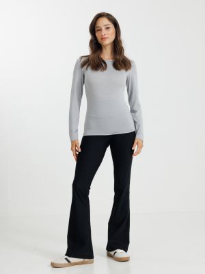 חולצה תרמית אנטי בקטריאלית צווארון עגול  - SLIM FIT