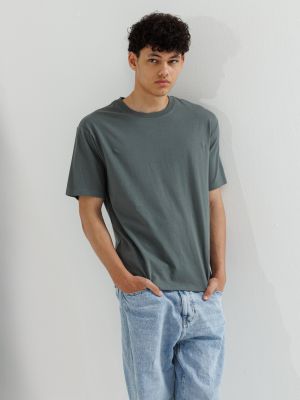 חולצה קצרה אוברסייז צווארון עגול UNISEX