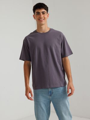 חולצה קצרה אוברסייז צווארון עגול UNISEX