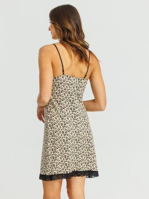 כותונת עם סיומת תחרה LEOPARD