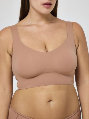 גוזיית סימלס בחיתוך נקי ללא תפרים עם ריפוד נשלף