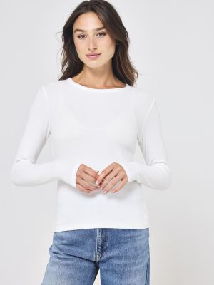 חולצה עם שרוולים ארוכים ריב מודל