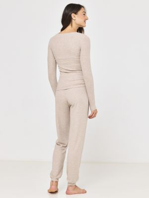 סט פיג’מה ריב מודל