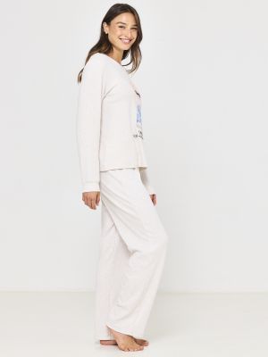 סט פיג’מה ריב TEDDY