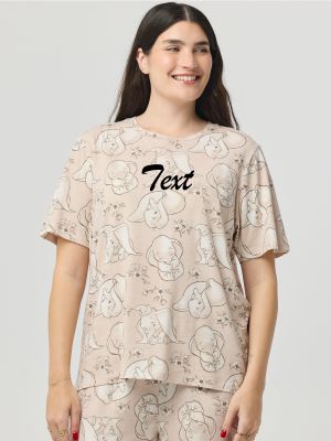 סט פיג’מה 7/8 עם כיתוב אישי DUMBO