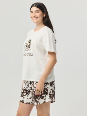 סט פיג’מה קצרה וופל MINNIE