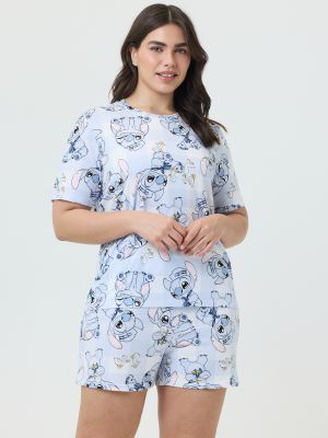 סט פיג’מה קצרה STITCH