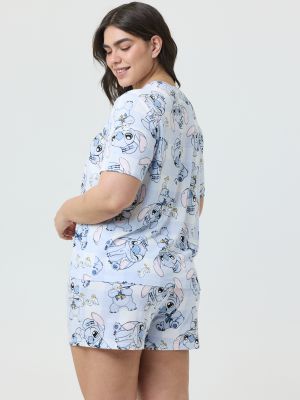 סט פיג’מה קצרה STITCH