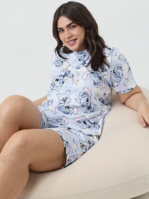 סט פיג’מה קצרה STITCH