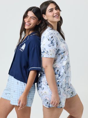 סט פיג’מה קצרה STITCH