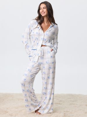 סט פיג’מה דקה מכופתרת DUMBO