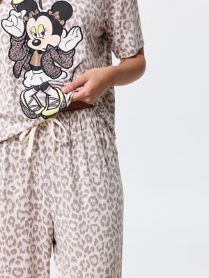 סט פיג’מה פרנץ’ טרי MINNIE