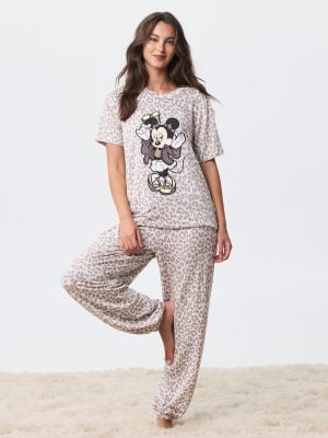 סט פיג’מה פרנץ’ טרי MINNIE