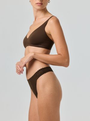 תחתוני חוטיני בשילוב תחרה 720 STRETCH