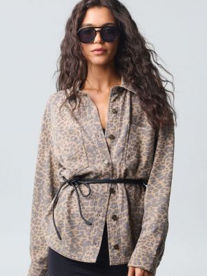 אוברשירט שרוול ארוך פרנץ’ טרי LEOPARD